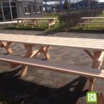 Grote picknicktafel