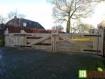 Plattelands hek 2-delig 3.50 meters - Afbeelding 2