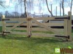 Waterlandhek met hang- en sluitwerk
