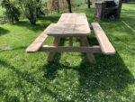 Eiken picknicktafel