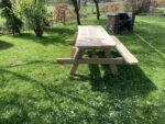 Eiken picknicktafel