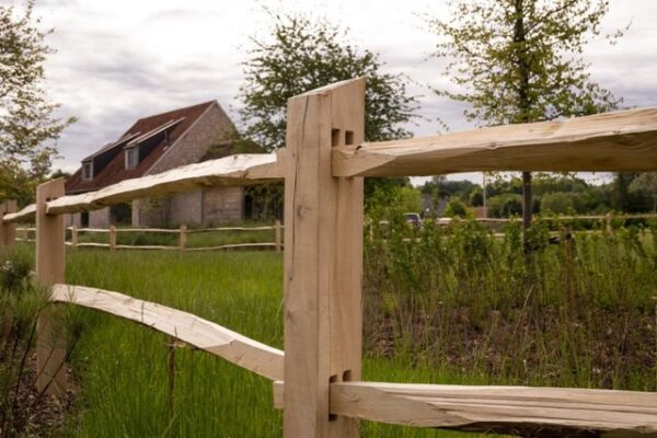 Postenrail Post en rail omheining