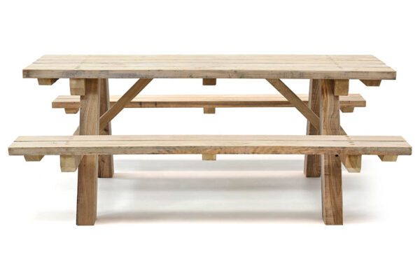 Eiken picknicktafel Bos - Afbeelding 3