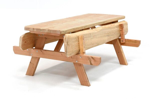 picknickbank 7-inklap.jpg_0005_picknickbank-8-1 Douglas Robuuste Picknicktafel Eco Natuur - Afbeelding 4