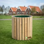 Afvalbak rond -1