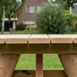 Boomstam picknicktafel Robinia-3