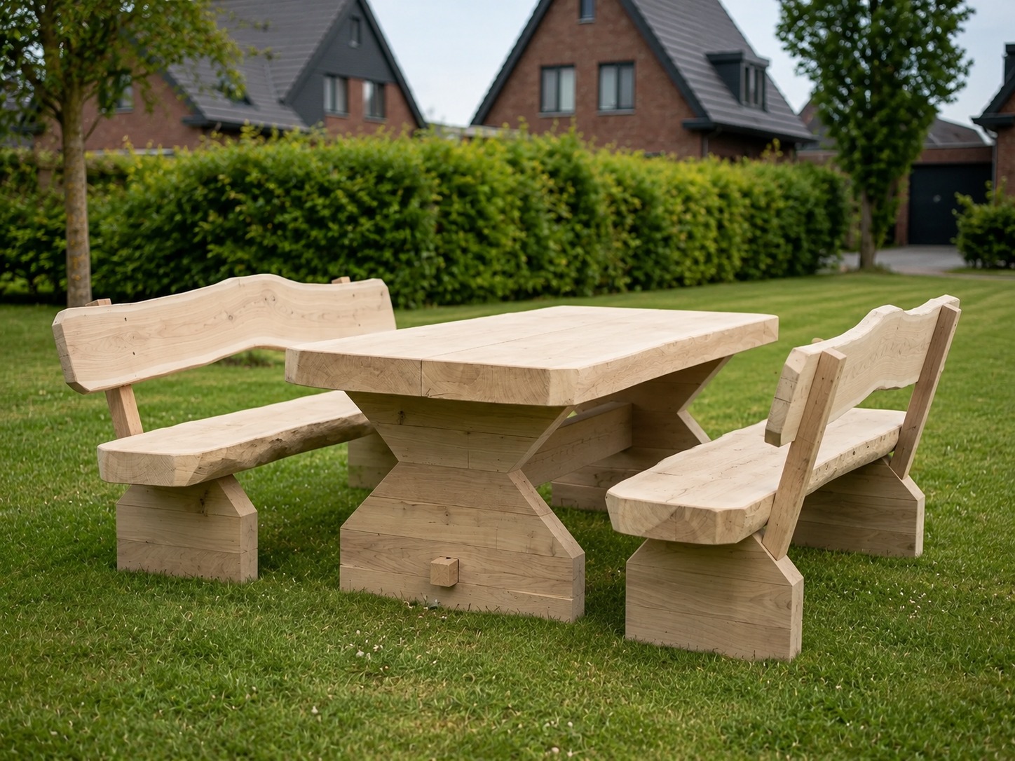 Eco picknicktafel eiken oostenrijk