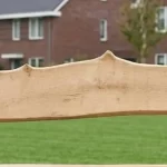 Eiken en Robinia Boomstam parkbanken-3