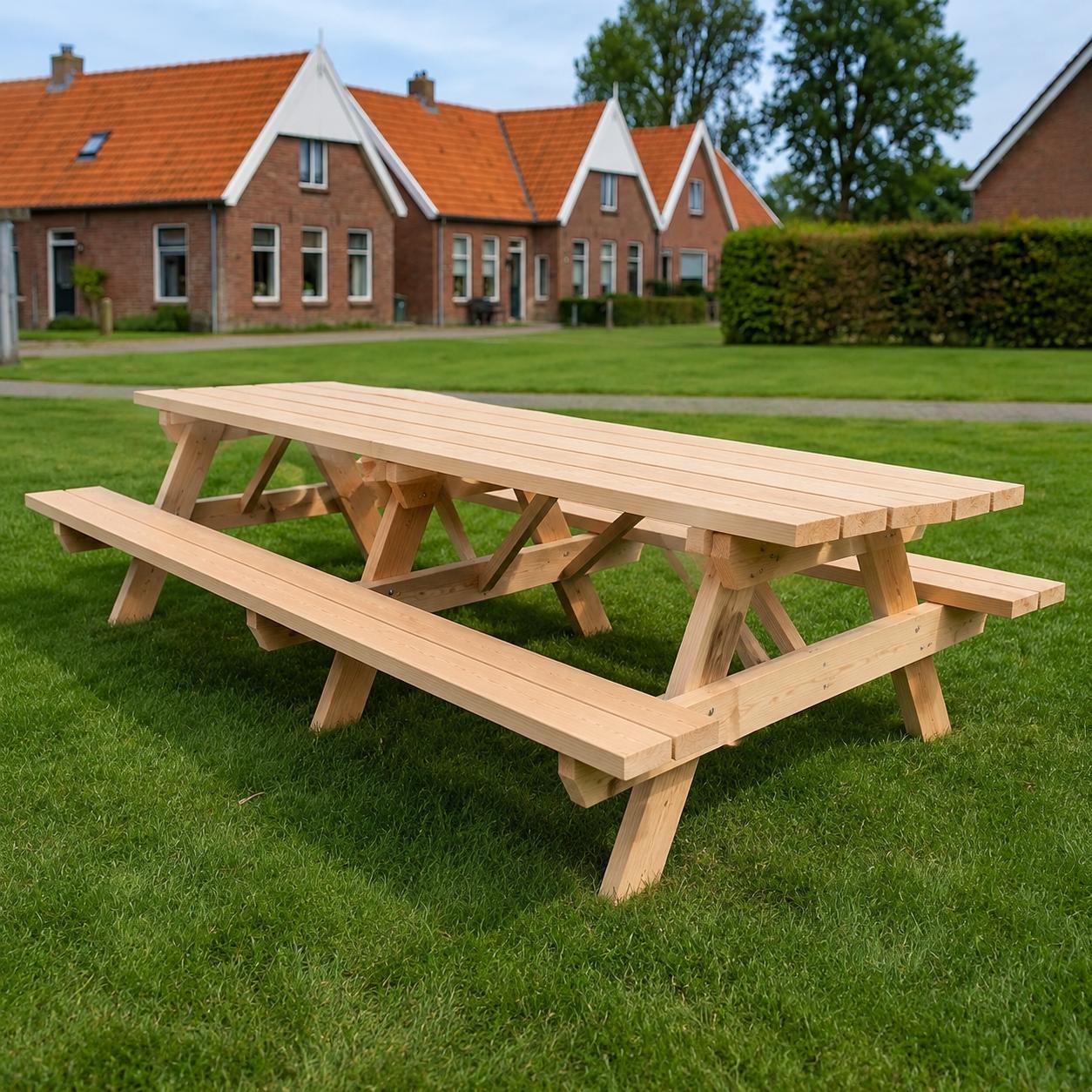 Grote picknicktafel maxi