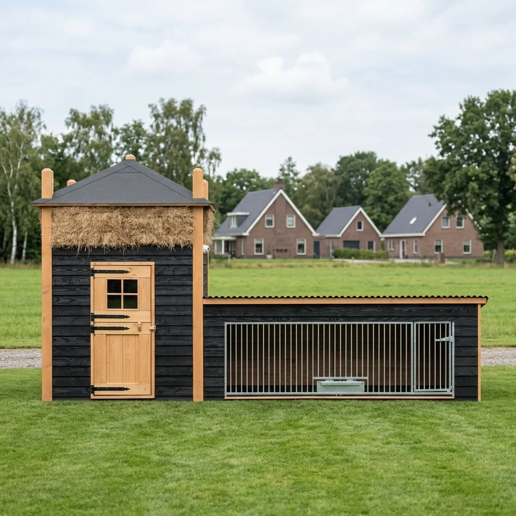 Hondenkennel Hooiberg Extra-1