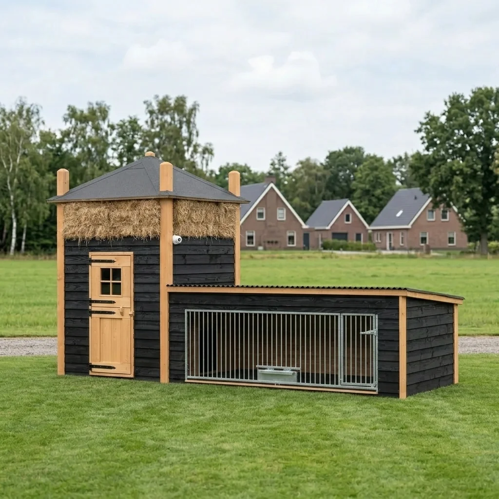 Hondenkennel Hooiberg Extra-2