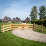 Plattelandshek twee delig oprit