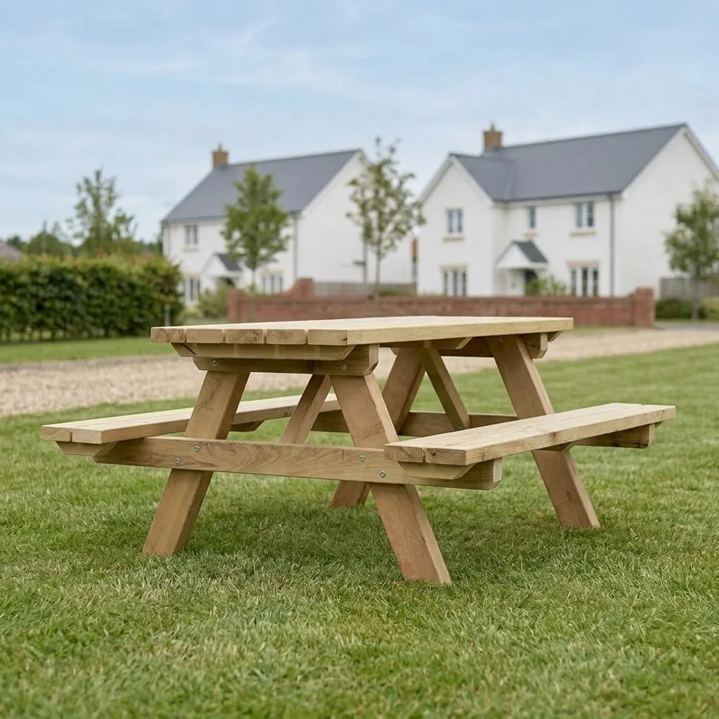 Robinia Picknicktafel Bos-1