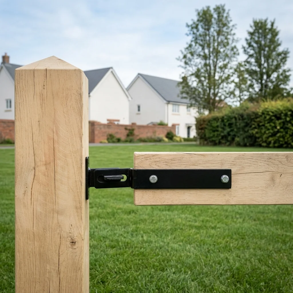 Sluiting slagboom voor doorgang