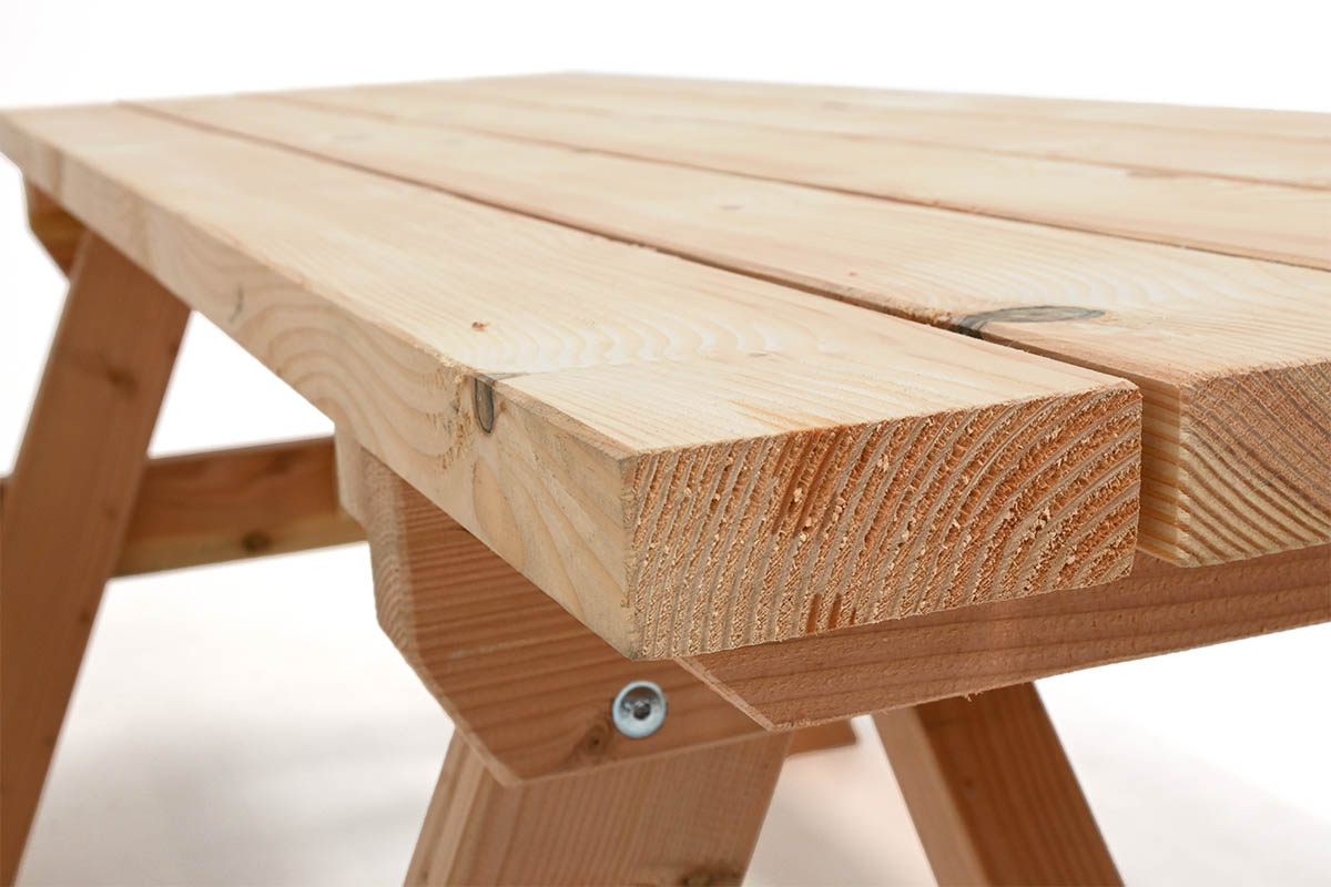 Stevige picknicktafel eco