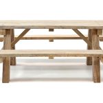 eiken picknicktafel
