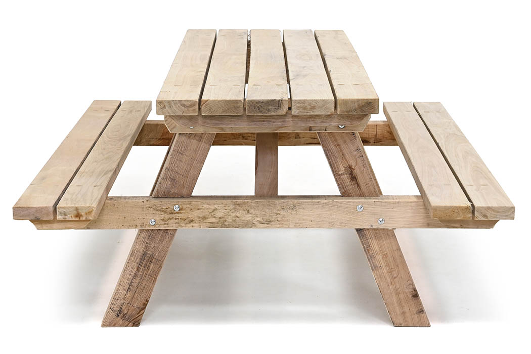 eiken picknicktafel