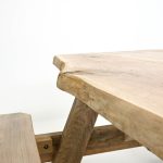 eiken robuuste picknicktafel