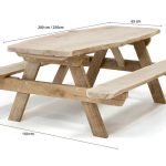 picknicktafel afmetingen
