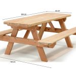 picknicktafel-afmetingen