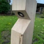 Eiken buitenlamp Casper2