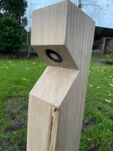 Eiken buitenlamp Casper2