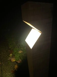 Eiken buitenlamp Casper4