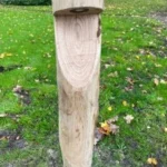 Kastanje buitenlamp “Tijs”2