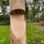 Kastanje buitenlamp “Tijs”3